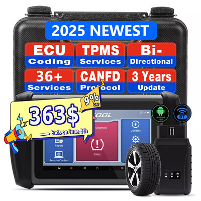 #ad 2025 XTOOL IP819TP OBD2 Scanner Full TPMS Diagnostics Relearn Reset Programming $399.00