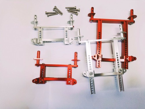 Metal Front+Rear Body Mount Shell Post Set for 1/10 RC Crawler Car TRAXXAS TRX4 - Picture 2 of 20