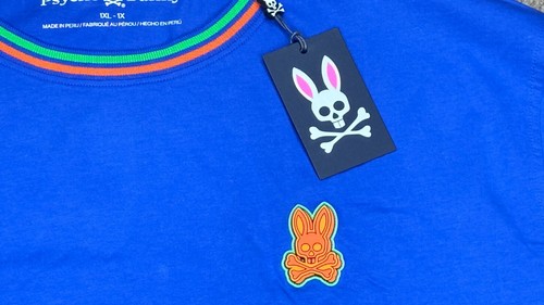 Psycho Bunny Men's Banks Fashion Short Sleeve Tee Size 1XL - Bild 4 von 8