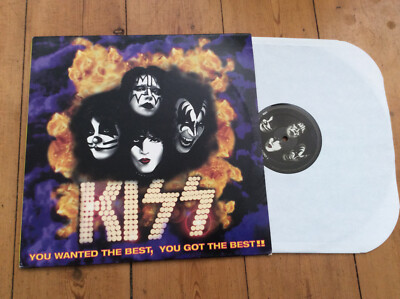 激レア！KISS YOU WANTED THE BEST〜2枚組LPレコード Kiss - You Wanted The Best, You Got The Best!! [2 LP Album Vinyl