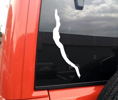 MINGLEWOOD TRADING Cayuga Lake Vinyl Decal - New York Finger Lakes Outline - Die Cut Sticker