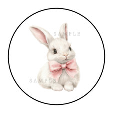 Easter Bunny stickers labels tags envelope seals