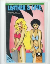 Leather and Lace #9 Comic Book 1990 Polybagged Aircel Comics