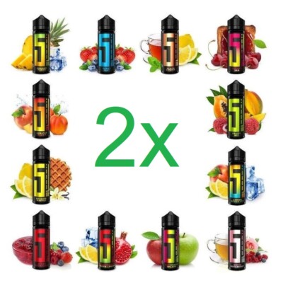 2 x 5 EL Aroma je 10ml für je 120ml E-Zigaretten E-Liquid