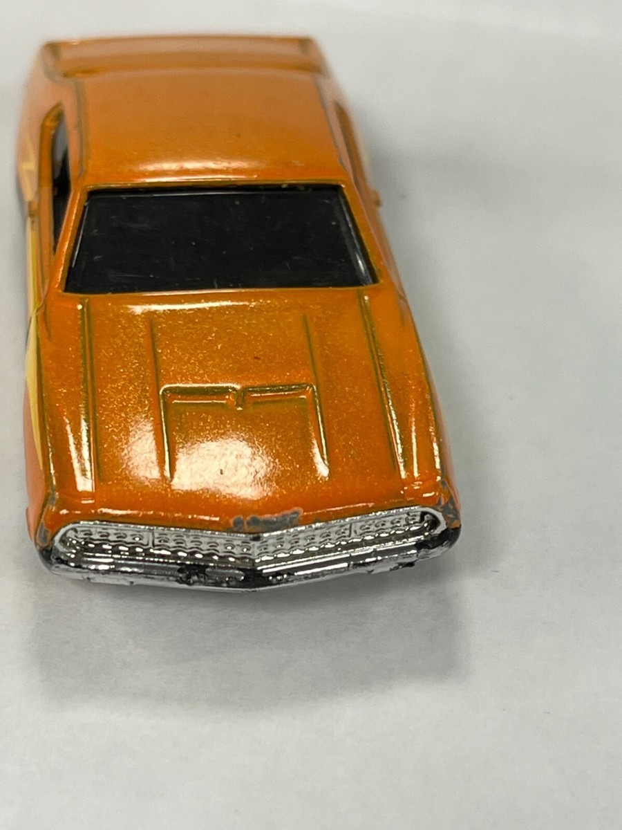 Hot Wheels Flames - 2007 Mattel '70 Ford Torino Orange 1:64