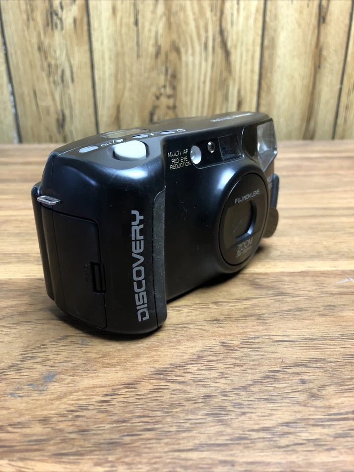 Cámara panorámica FUJI 1000 zoom descubrimiento de fecha lente 35-80 mm - ¡funciona!! Foto 2 de 4