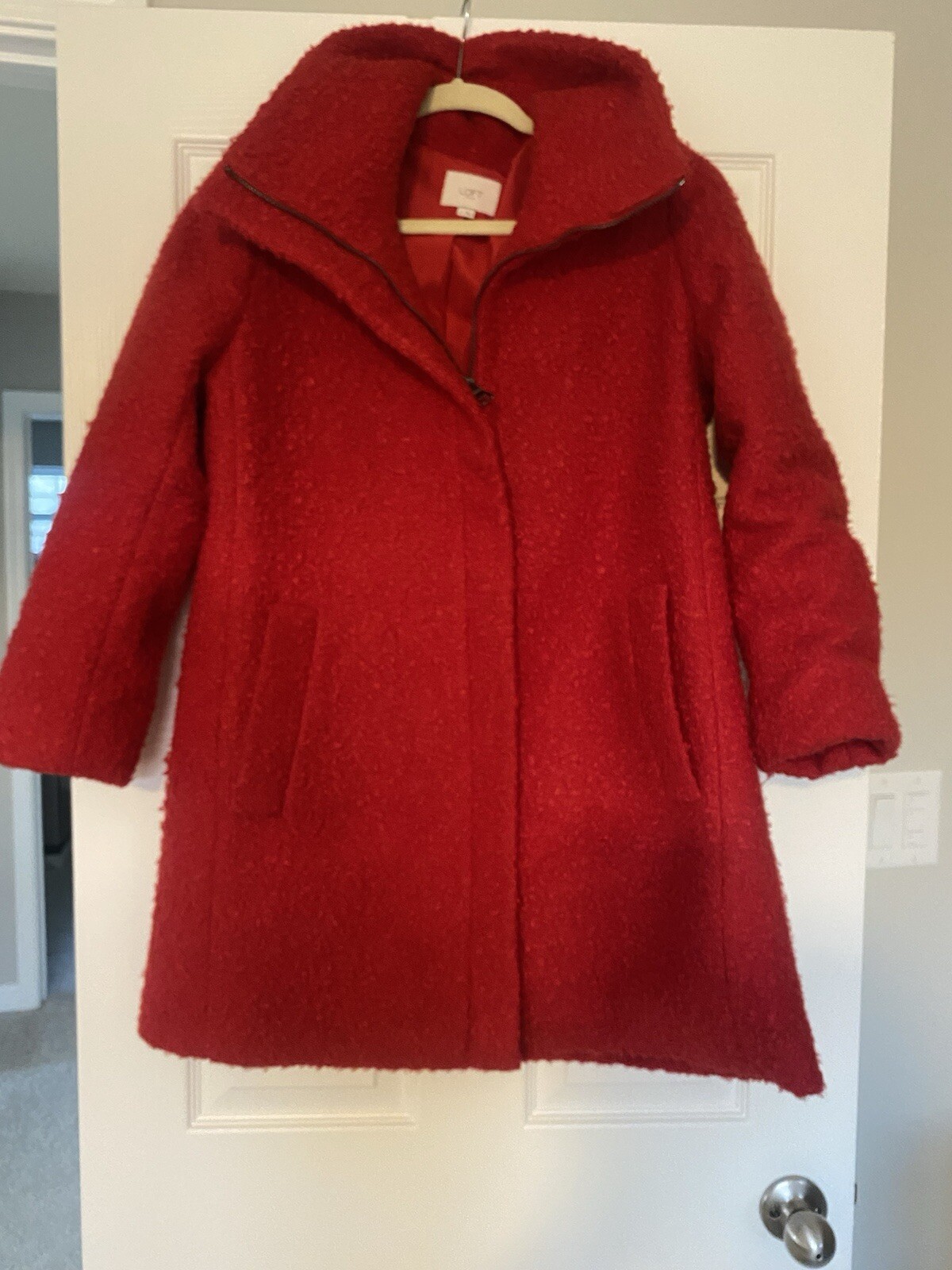 Ann Taylor Loft Red Jacket Medium - image 1