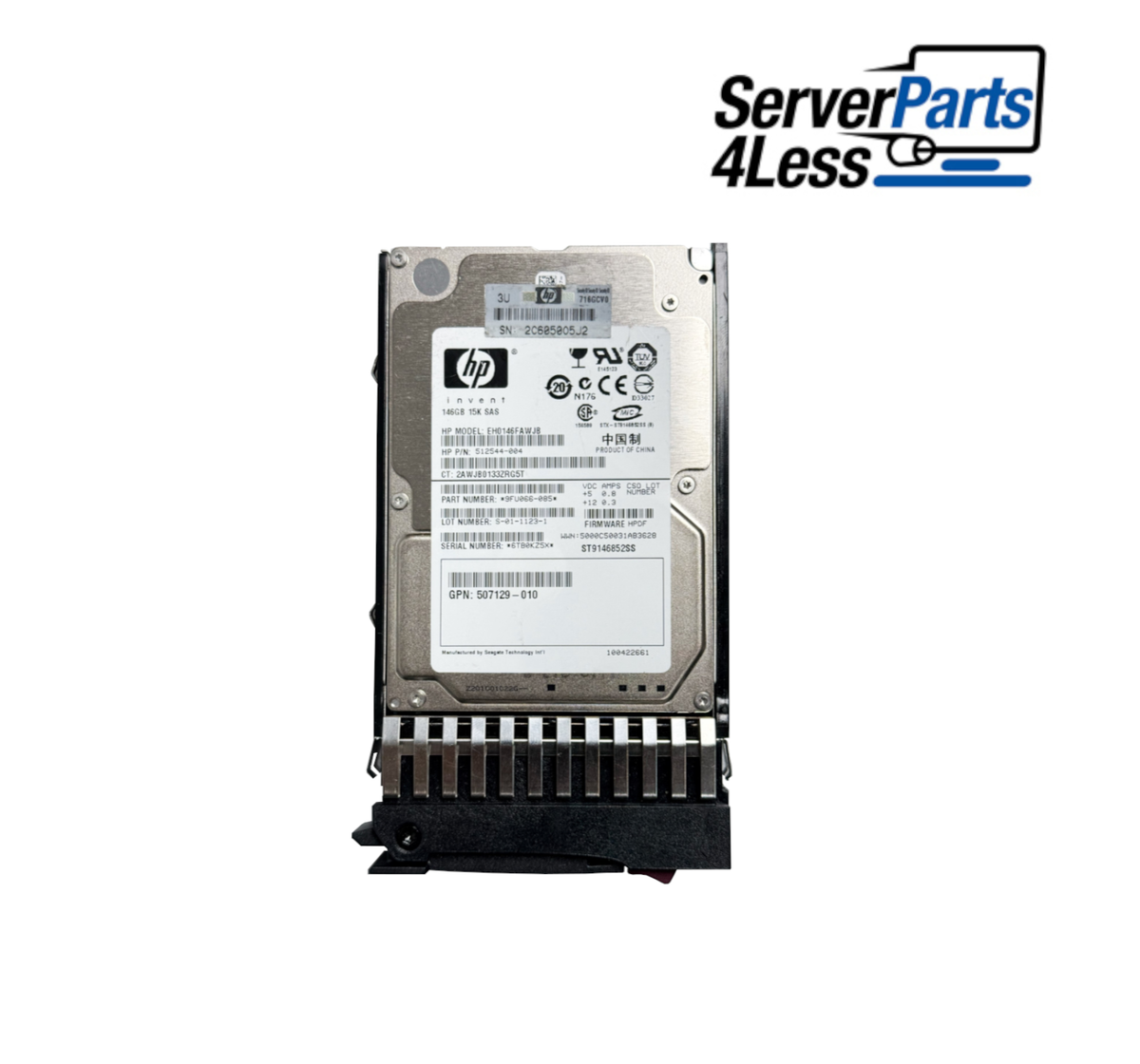 Sas Hard Drive HP 146GB 2.5