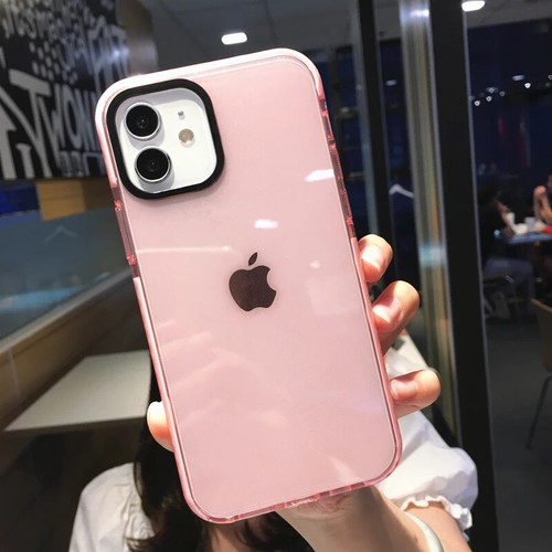 Custodia telefono antiurto colore fluorescente per iPhone 16 Pro Max 15 14 13 12 11 - Foto 28 di 30