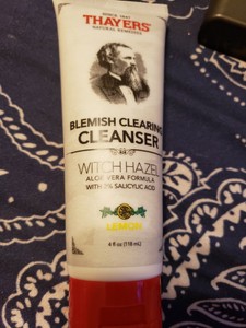 thayers blemish clearing cleanser