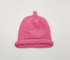 NEW HAND MADE PREEMIE BABY BEANIE CAP BOY/ GIRL REAL BABY OR PREEMIE DOLL CAP