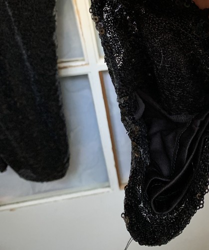 ELOQUII Elements Women's Black Sequin Dress Party Pants Size 14 - Picture 7 of 8