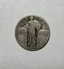 1927-S Standing Liberty Quarter Nice Original GOOD Semi Key