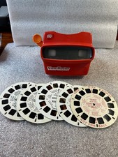 Vintage View-Master 3D Plus 5 Reels Look See x2,Little Red Hen,Thumbelina V-24
