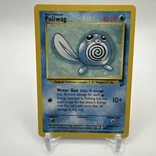Poliwag 88/130 Pokemon TCG 2000 Original Base Set 2 Common Unlimited Regular NM