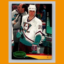 Stu Grimson #277 1993-94 Parkhurst Emerald Ice Anaheim Mighty Ducks Hockey Card
