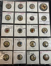 Vintage Kellogg Pep Pins Mixed Lot 20