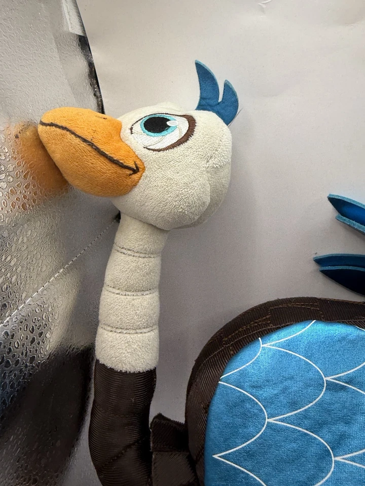 Peluche de pájaro avestruz MERC a millas de Tomorrowland Boy and MERC genuino de Disney Store Foto 2 de 4