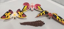 Godzilla Mothra Bandai Toho Figurine Lot Of 4