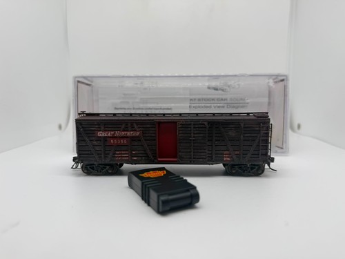 BROADWAY LIMITED 1348 STOCK WAGON WITH CHICKEN SOUNDS | Condition: Usado