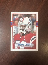 1989 Topps Andre Tippett #196 New England Patriots