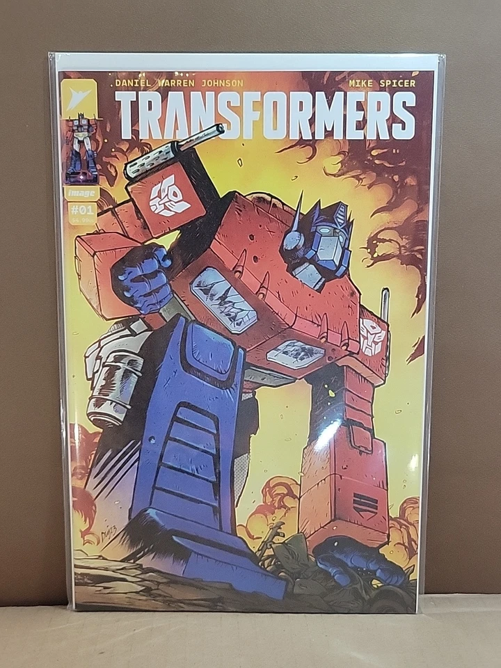 Трансформеры No1-3,5 Дэниела Уоррена Джонсона ~ первое печатное изображение 2024 🔥 почти как новые - Изображение 2 из 4