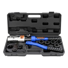 Pinza crimpatrice idraulica, pressa idraulica con testa girevole a 360°