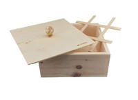 Davartis - Zirben Brotkasten / Brotkiste / Brotbox - Ca. 28 X 28 X 14 Cm