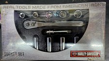Harley Davidson Hd Usa Hds3816 American Iron 16-piece Socket Ratchet Set