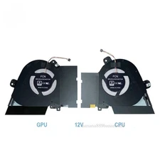 NEW for ASUS ROG 4 GU502LWS GU502LV GU502LW Replacement CPU GPU Cooling Fan