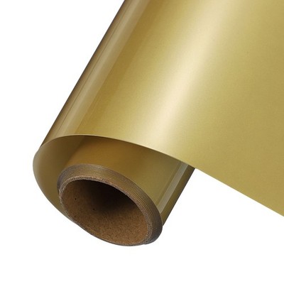 Gold Permanent Vinyl, 12 Inch x 5ft Vinyl Roll