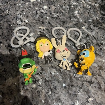 Five Nights At Freddy s Keychain Backpack Hangers Lot of 4