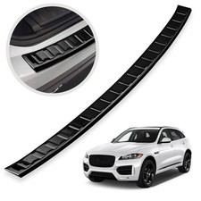 Ladekantenschutz für Jaguar F-Pace I (X761) 2016-2024 Schwarzchrom Poliert