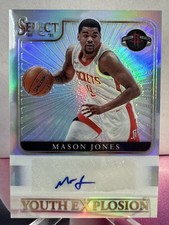 MASON JONES 2020-21 Panini Select RC Youth Explosion Signatures Auto #YES-MJN