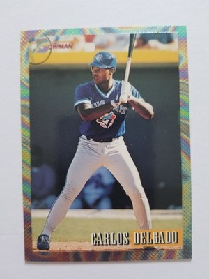 Carlos Delgado 1993 Bowman Foil #693 Toronto Blue Jays