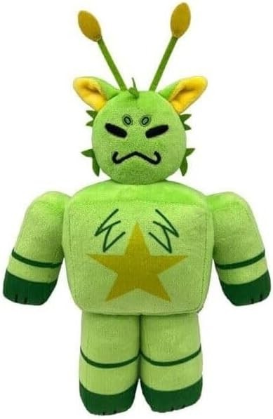 Juguete de peluche gato alienígena verde animal de peluche muñeca suave regalo para fans y amigos