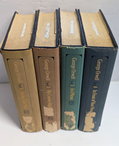 The Collected Essays, Journalism and Letters of George Orwell HCdj 4 Vols. 1968 - Imagen 2 de 24