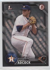 2016 Bowman Draft Draft Picks Silver 376/499 Brett Adcock #BD-49 1i7