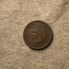 1867 Indian Head Cent 1c, VG Scarce, Low Bid! Semi-Key, Problem Free! 101-7