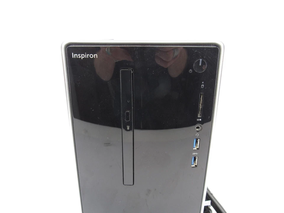 Dell Inspiron 3668 MT Intel Core i3-7100 3.9GHz 8GB RAM 1TB HDD 250GB SSD DVD-RW - Image 2 of 4