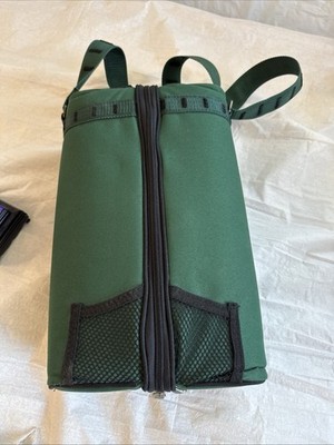 Picnic Time  Wine  Carrier Padded with 2 Glasses, Corkscrew, Napkins & Stopper