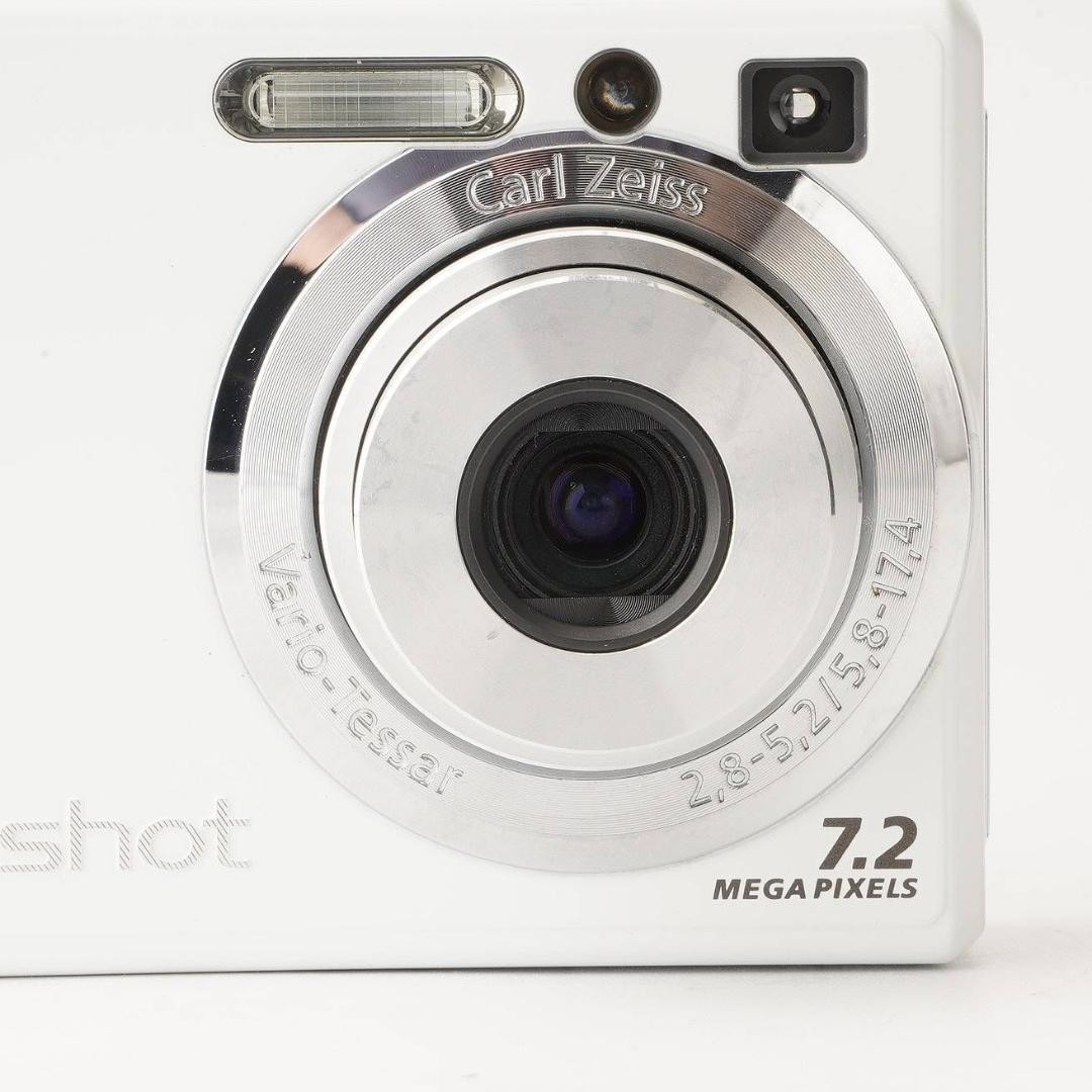 Sony Cyber-shot DSC-W80 White Digital Camera 7.2MP Tested Working