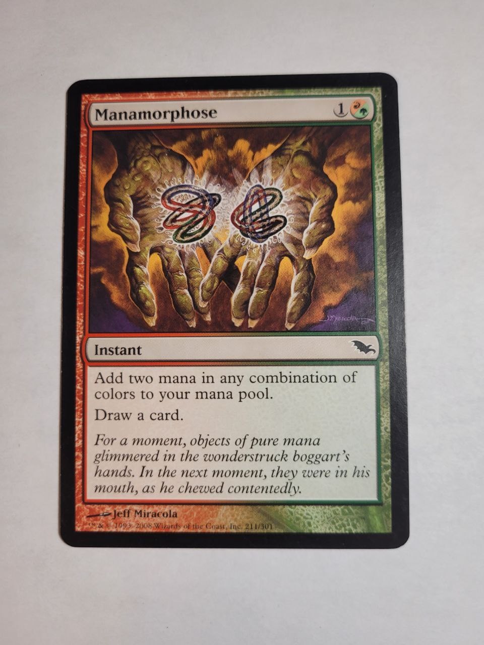 MTG - Manamorphose (LP) Shadowmoor 2008 Magic the Gathering Pauper Commander EDH