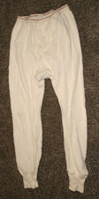Vtg JC Penney Thermal Pant Longjohn Long Underwear M Grunge Leggings