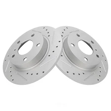 Disc Brake Rotor Set-Performance 2 Piece Brake Rotor Set TRQ BRA19859