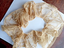 Antico pezzo raccolto in pizzo Tambour #1730