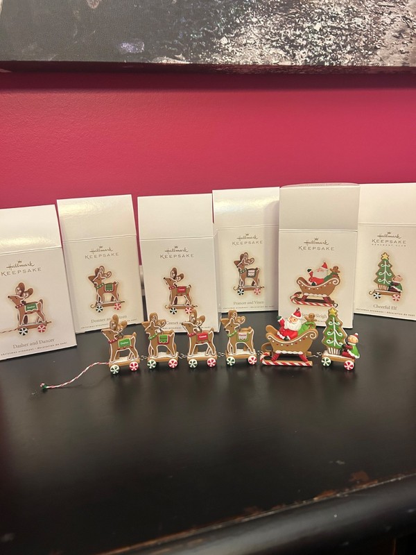 Hallmark Keepsake Ornaments - Complete Santa’s Sleigh Collection 2009 Series