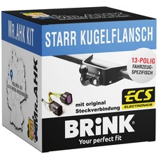 Brink Anhängerkupplung starr für Renault Kangoo ab 21 mit 13polig spezi.