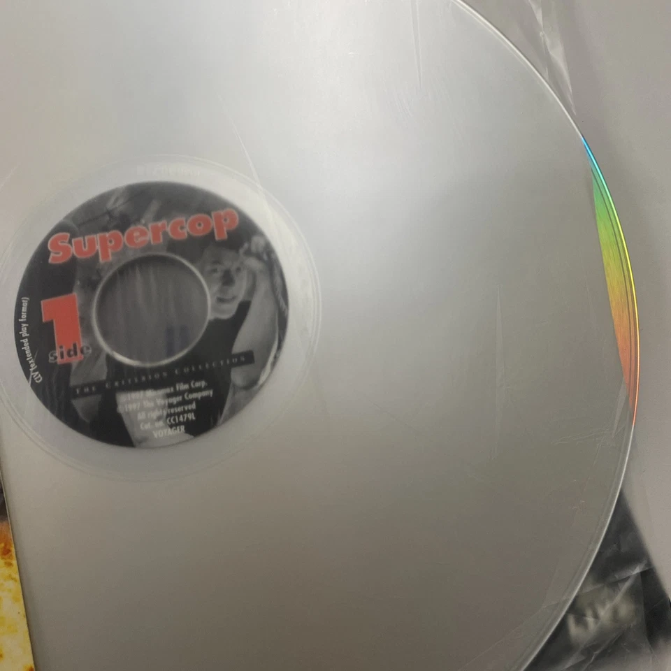 Supercop 1992 Laserdisc, Criterion Collection Jackie Chan, Widescreen - Image 4 of 4