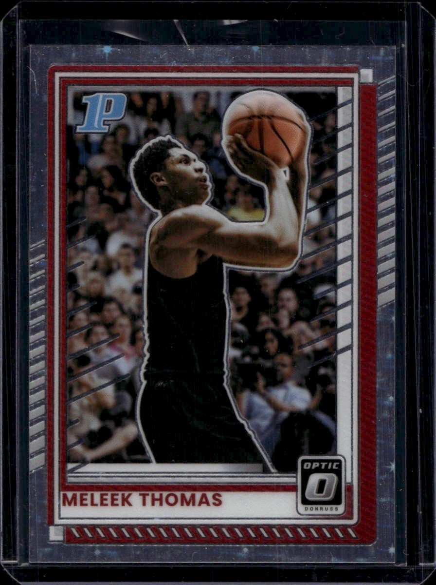 2025 Panini Donruss Meleek Thomas #71 Optic Stars /149 RC